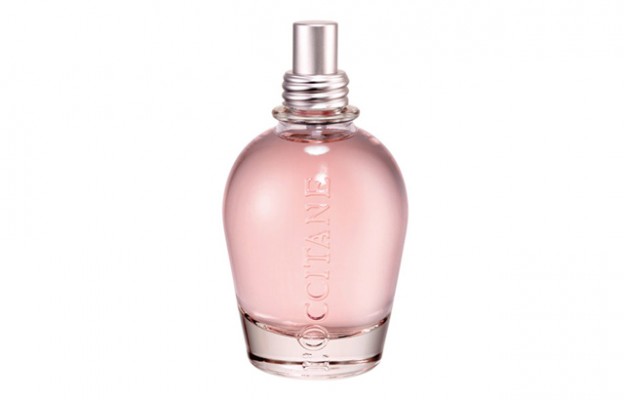 The notes include fresh citrus fruit and velvety peach rose peony 