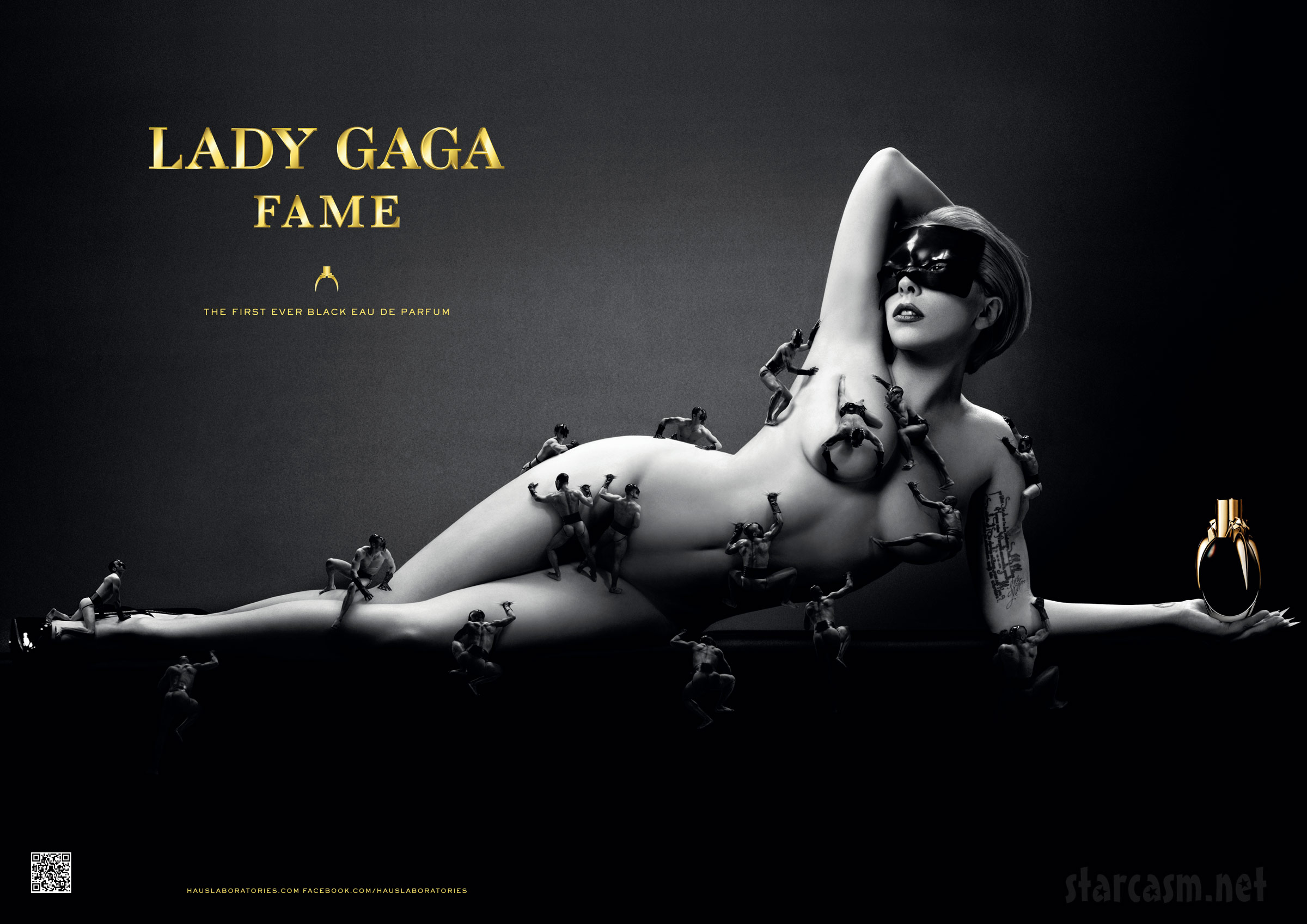 Lady Gaga Fame Perfume Ad