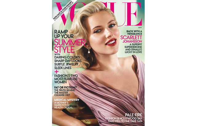 Scarlett Johansson On Vogue May | Canadian Beauty