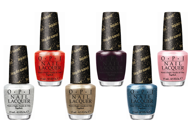 1. OPI Liquid Sand Nail Polish in "Can't Let Go" - wide 2