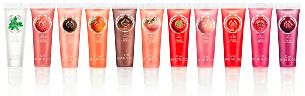 the body shop lip glosses