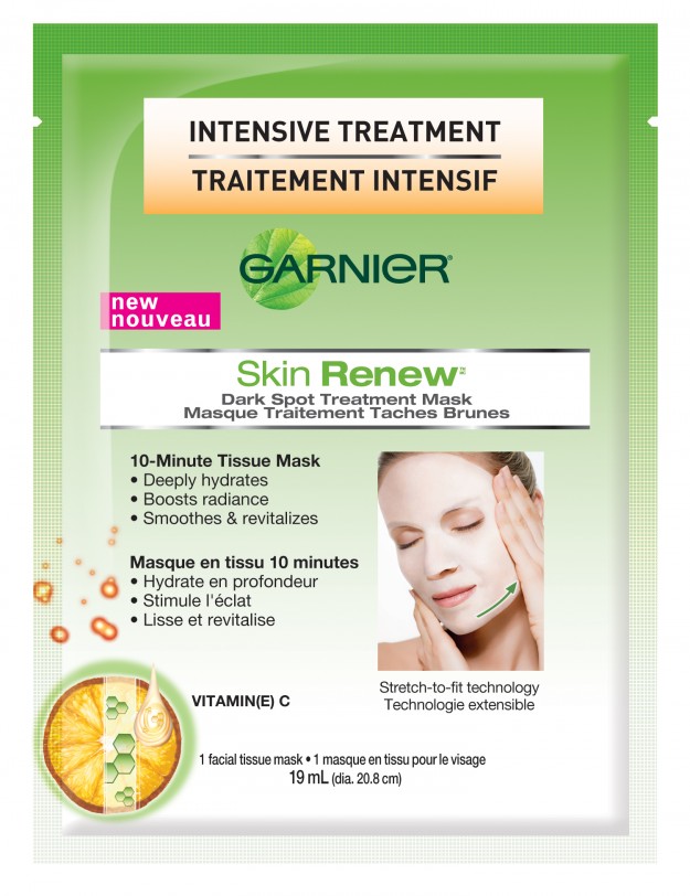 garnier skin renew treatment mask