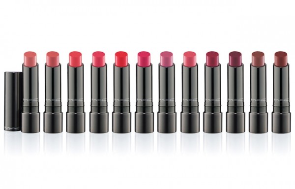mac huggable lip color lineup