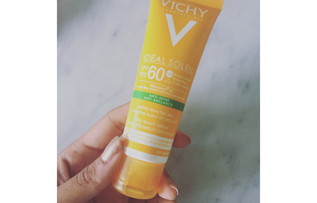 sunscreen-holy-grail-vichy-ideal-soleil-anti-shine-dry-touch-lotion