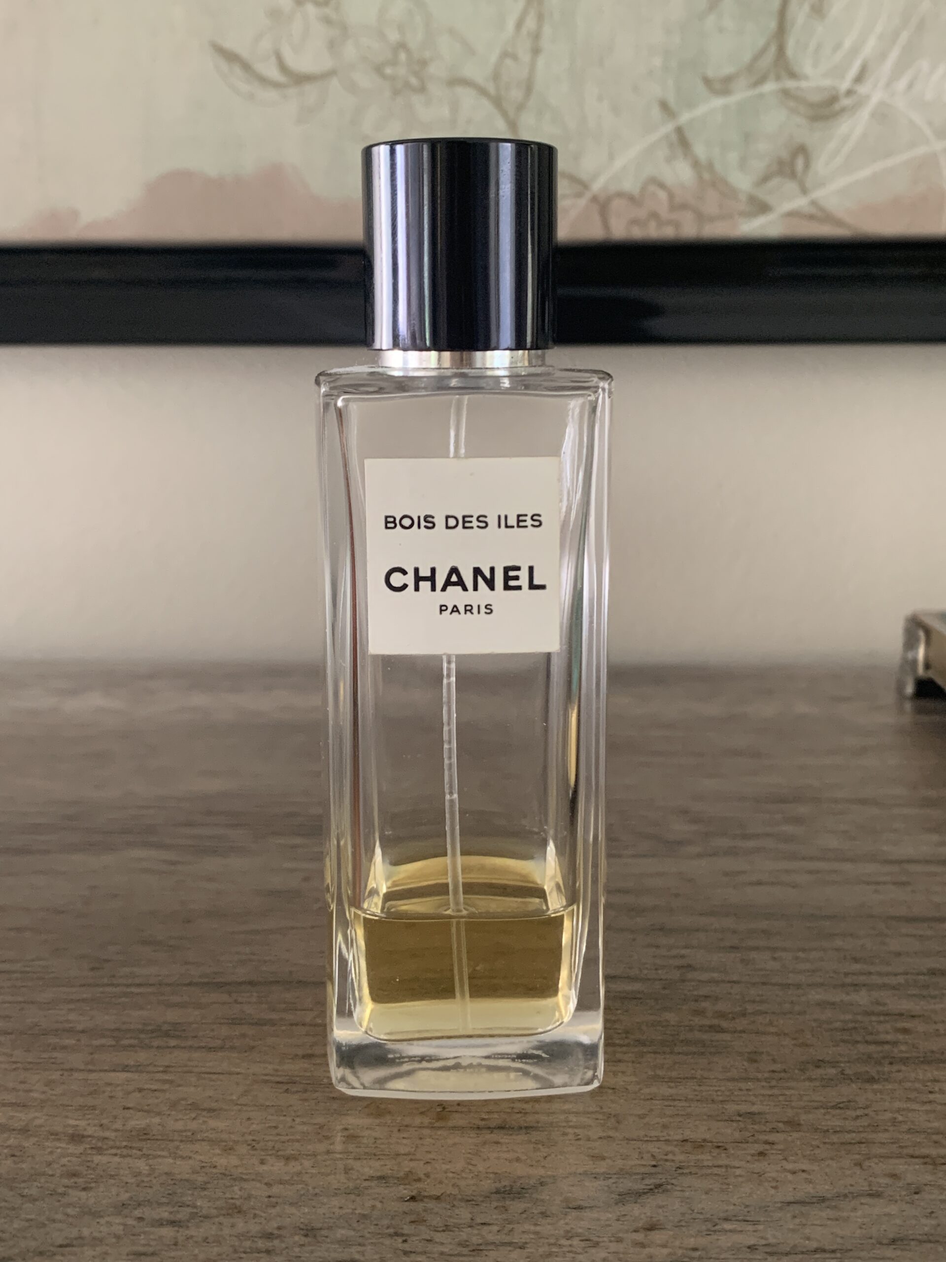 Rare 1980s Chanel Mini Perfume: Bois Des Iles Cuir De Russie