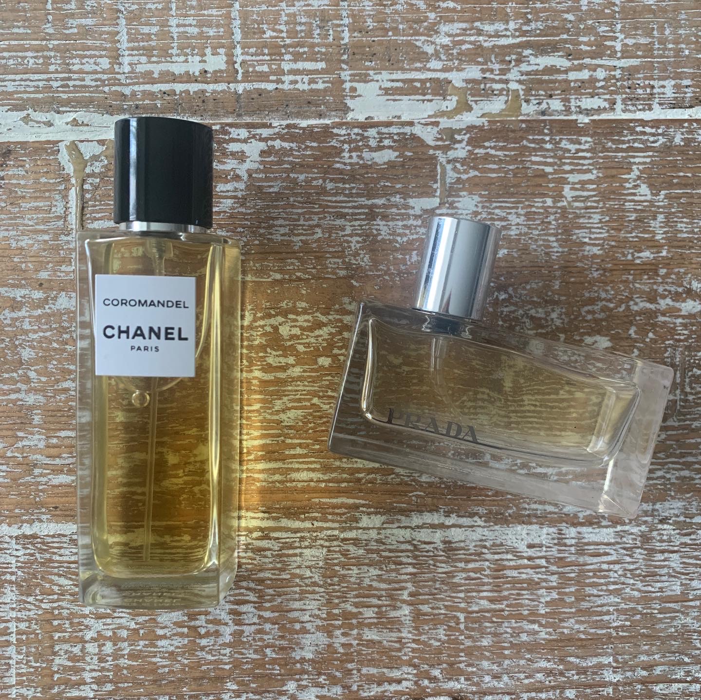 Prada Amber vs. Chanel Coromandel